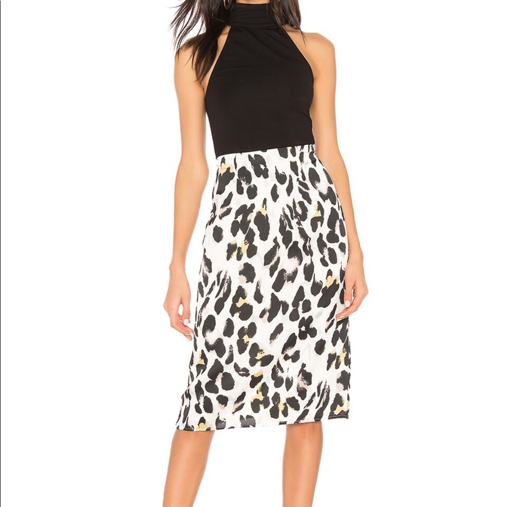 REVOLVE animal pencil skirt